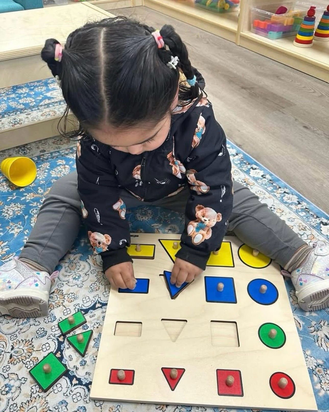 Children learning and exploring at Millcreek Montessori